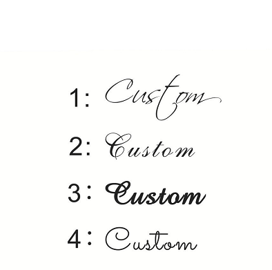 Personalized Stainless Steel English Letter Name Necklace