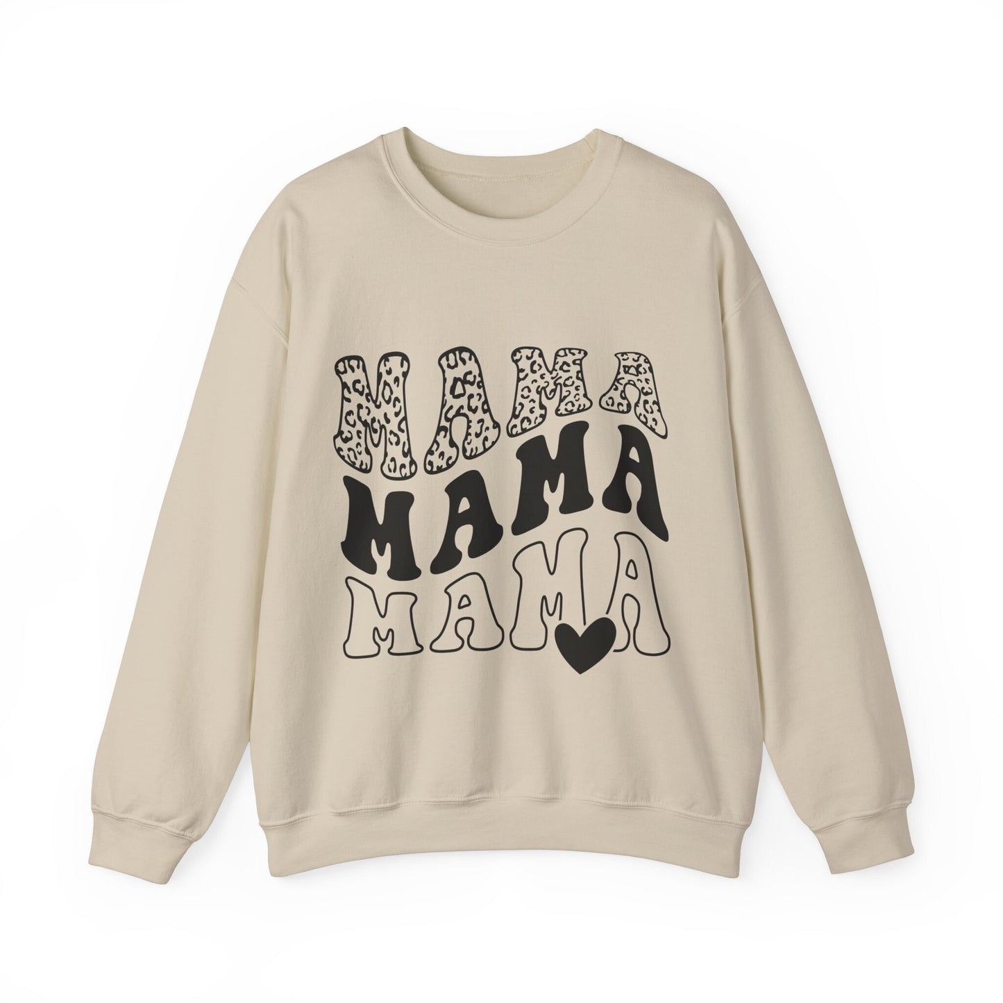 Retro Mama Crewneck Sweatshirt - Unisex Comfy Stylish