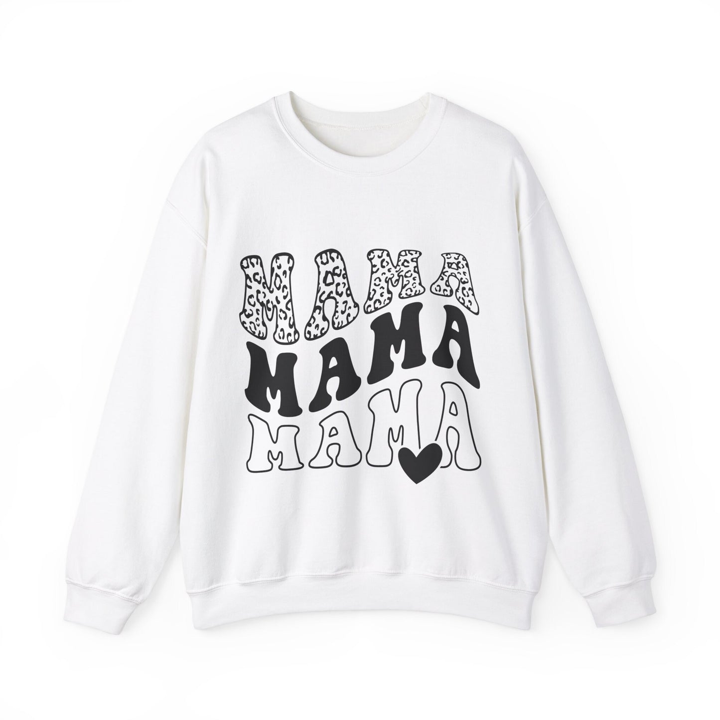 Retro Mama Crewneck Sweatshirt - Unisex Comfy Stylish