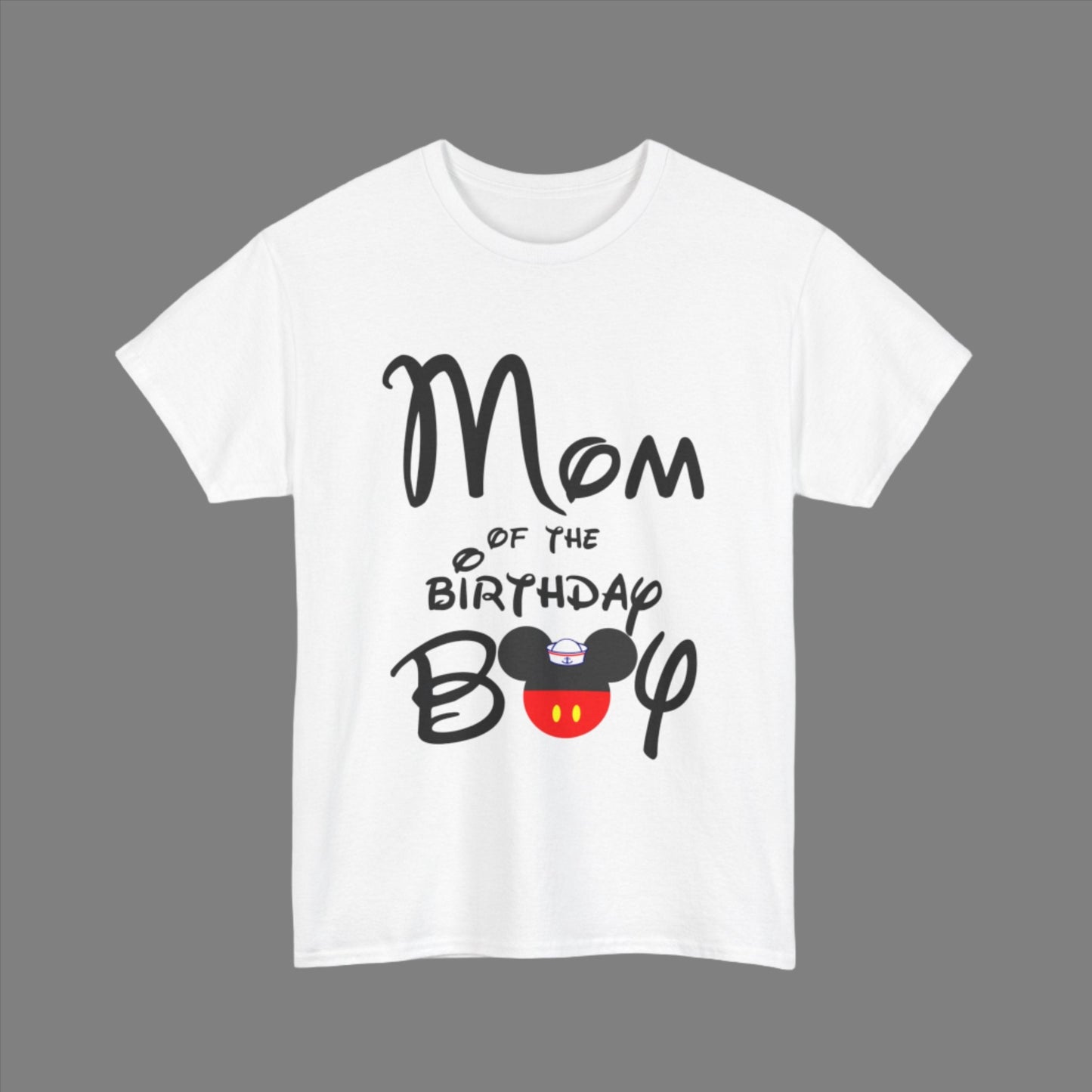 Custom Mom of the Birthday Boy T-Shirt