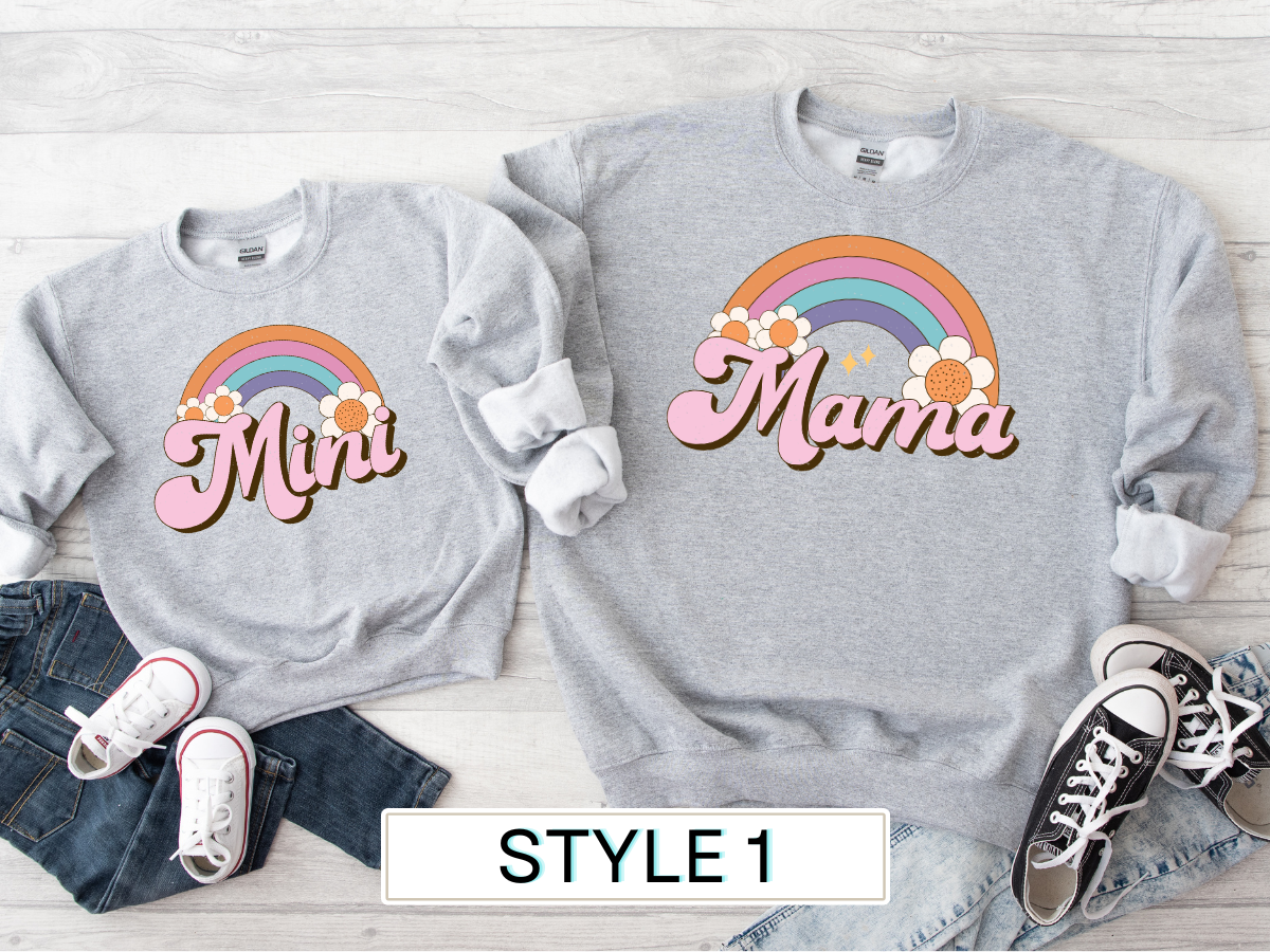 Custom Mama & Me/Daddy & Me Sweatshirt