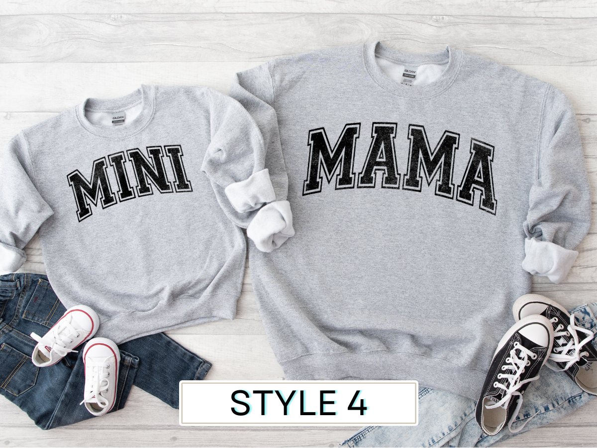 Custom Mama & Me/Daddy & Me Sweatshirt