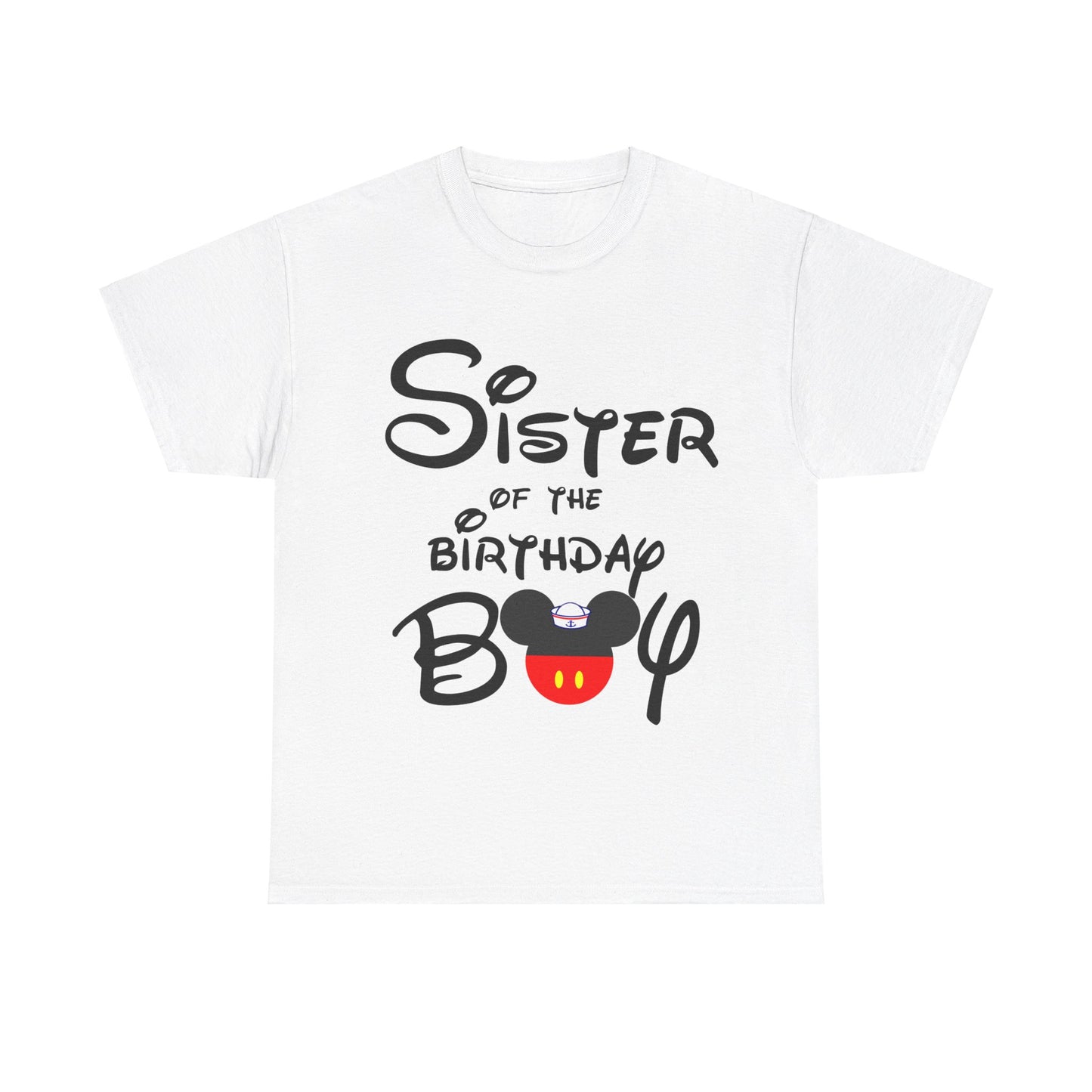 sis bday boy Unisex Heavy Cotton Tee