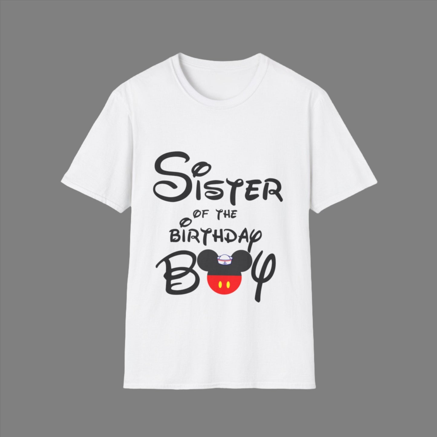 Custom Sister of the Birthday Boy T-Shirt