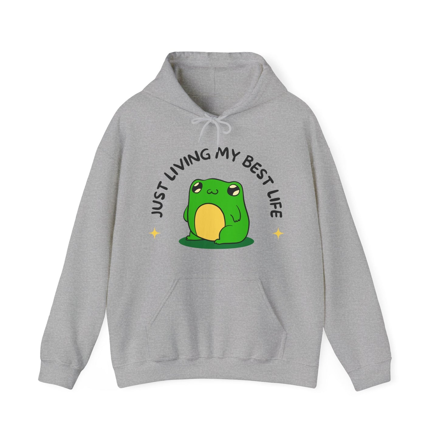 Just Living My Best Life Unisex Hooded Sweatshirt