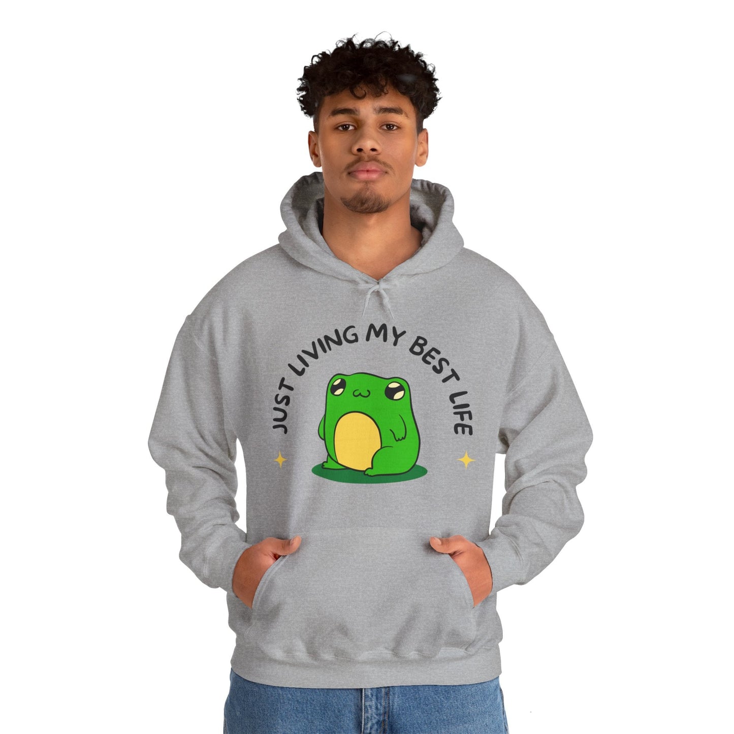 Just Living My Best Life Unisex Hooded Sweatshirt