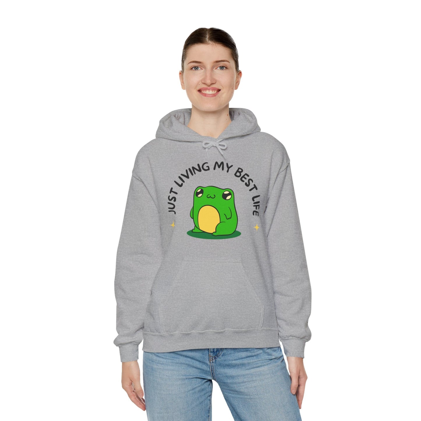 Just Living My Best Life Unisex Hooded Sweatshirt