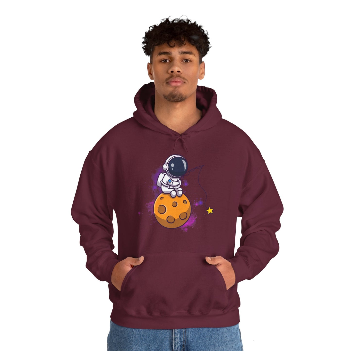 In my own world Astronaut Unisex Hooded Sweatshirt