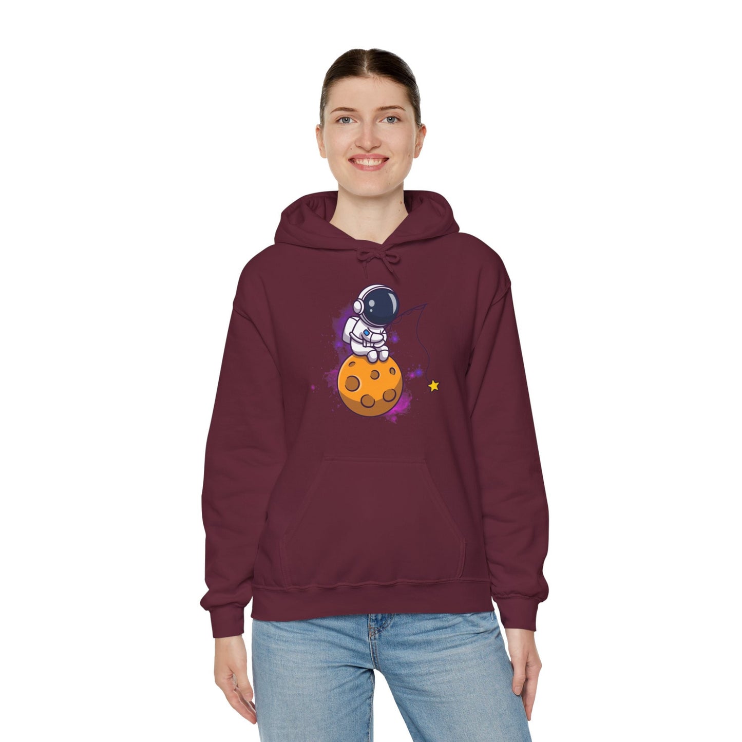 In my own world Astronaut Unisex Hooded Sweatshirt