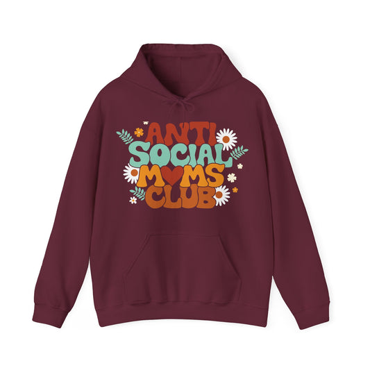 Antisocial Moms Club Hooded Women's Sweatshirt