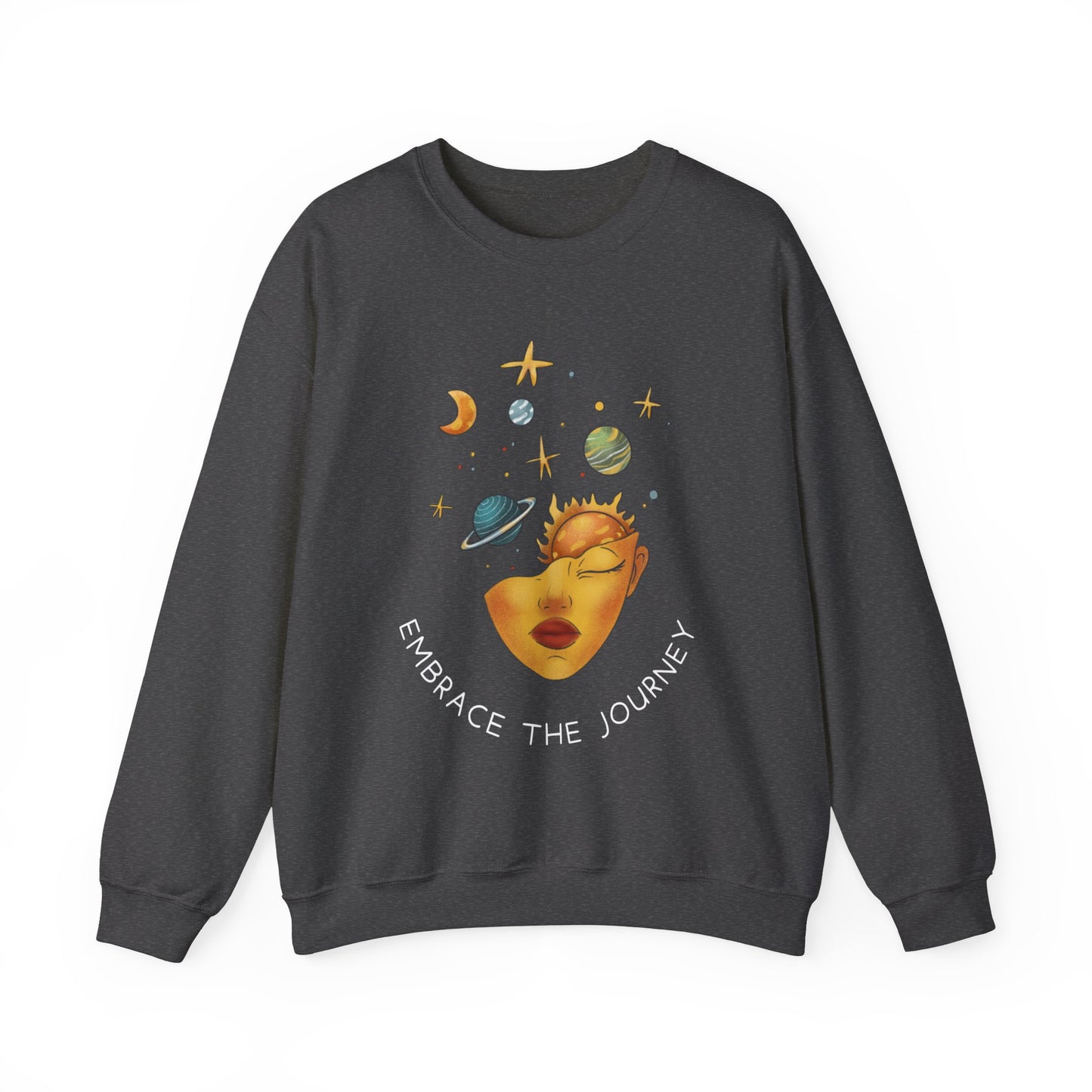 Embrace the Journey Unisex Crewneck  Women's Sweatshirt