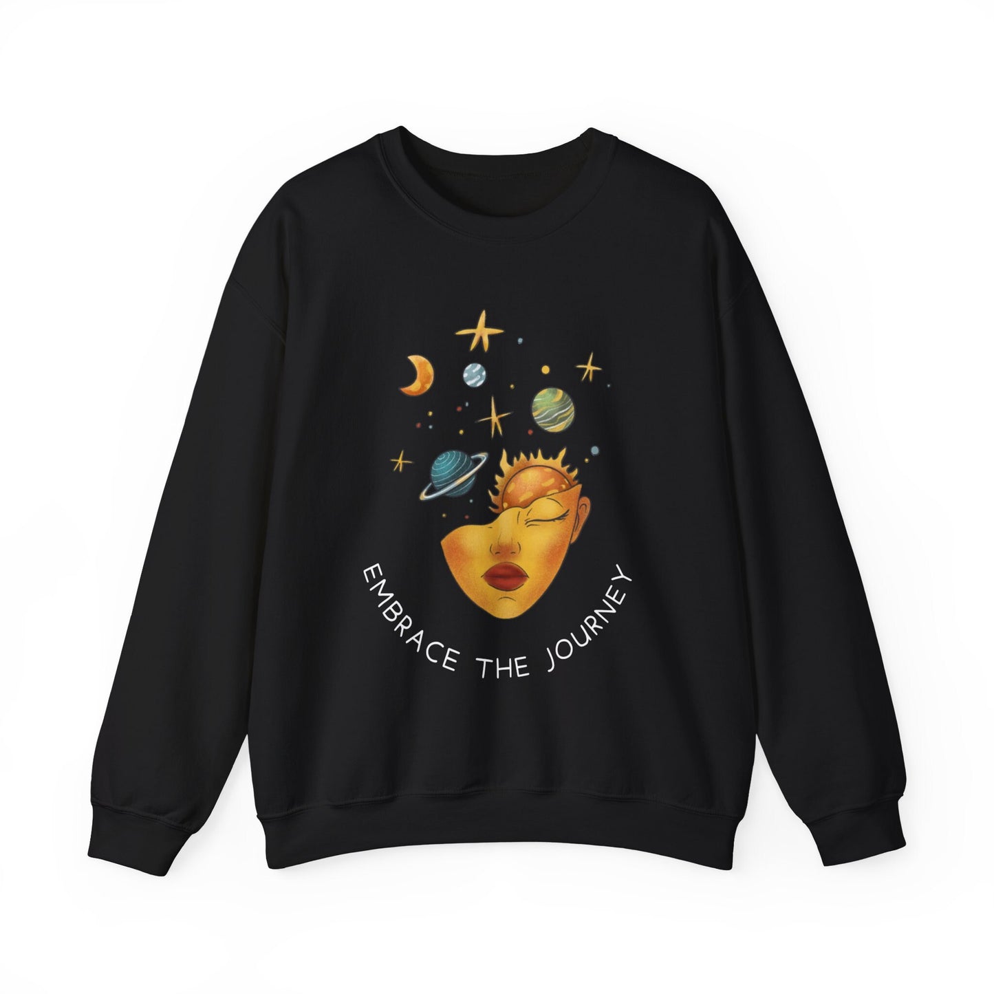 Embrace the Journey Unisex Crewneck  Women's Sweatshirt