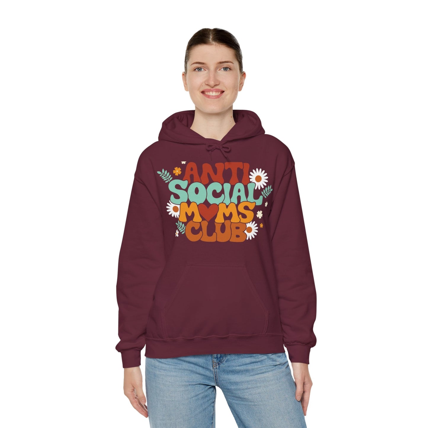 Antisocial Moms Club Hooded Women's Sweatshirt