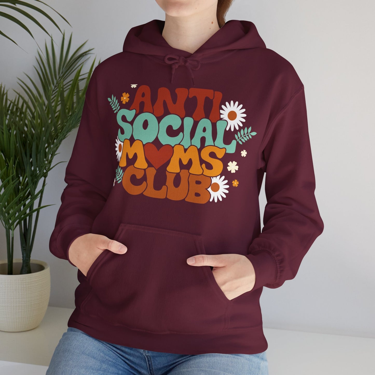 Antisocial Moms Club Hooded Women's Sweatshirt